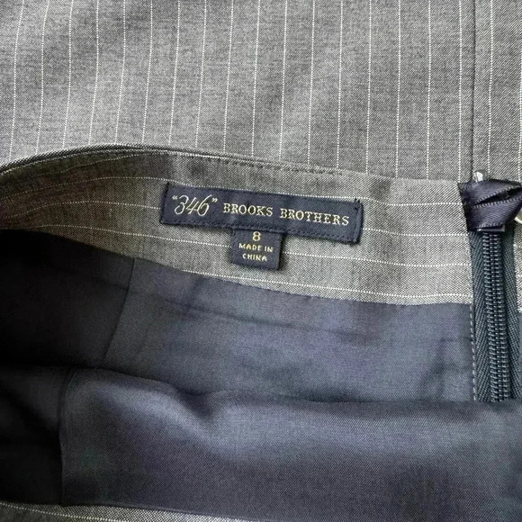 Brooks Brothers 346 Lined Suit Skirt - Picture 6 of 6